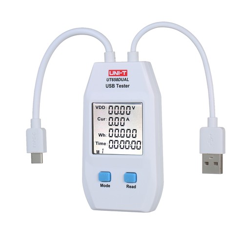LCD USB Charger Tester Voltmeter Ammeter Power Tester Charging Detector E9D4 - Picture 2 of 11