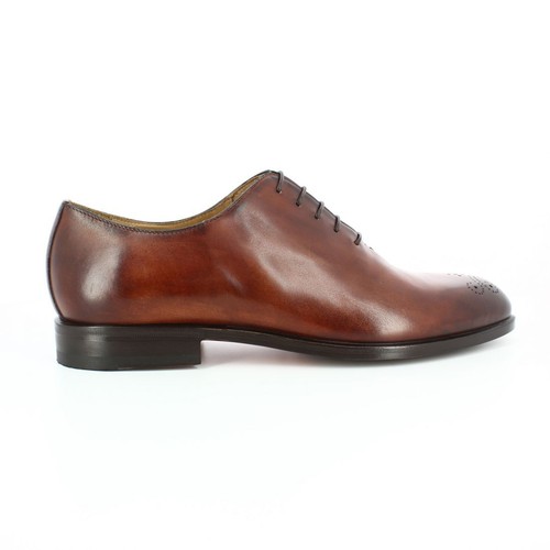 Richelieu Dandy marron Anglais patiné -  -  FABRIQUE EN ITALIE. - Picture 3 of 24