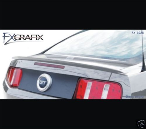 2010 - 2012 Ford Mustang Rear Trunk Fascia Black-Out Kit Dealer Quality Stripes - Picture 1 of 2