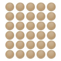 30 Stk. Pu-LederknöPfe 12,5Mm Runde Plastikschaft NäHen FüR Kleidung Diy