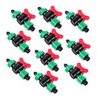 10pcs 16mm Bewässerungsschalter Schlauchanschluss Bewässerungsanpassungen