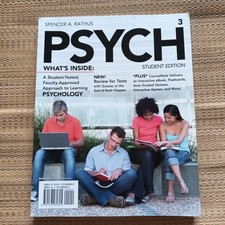 PSYCH 3 Student Edition Psychology Specialist Book