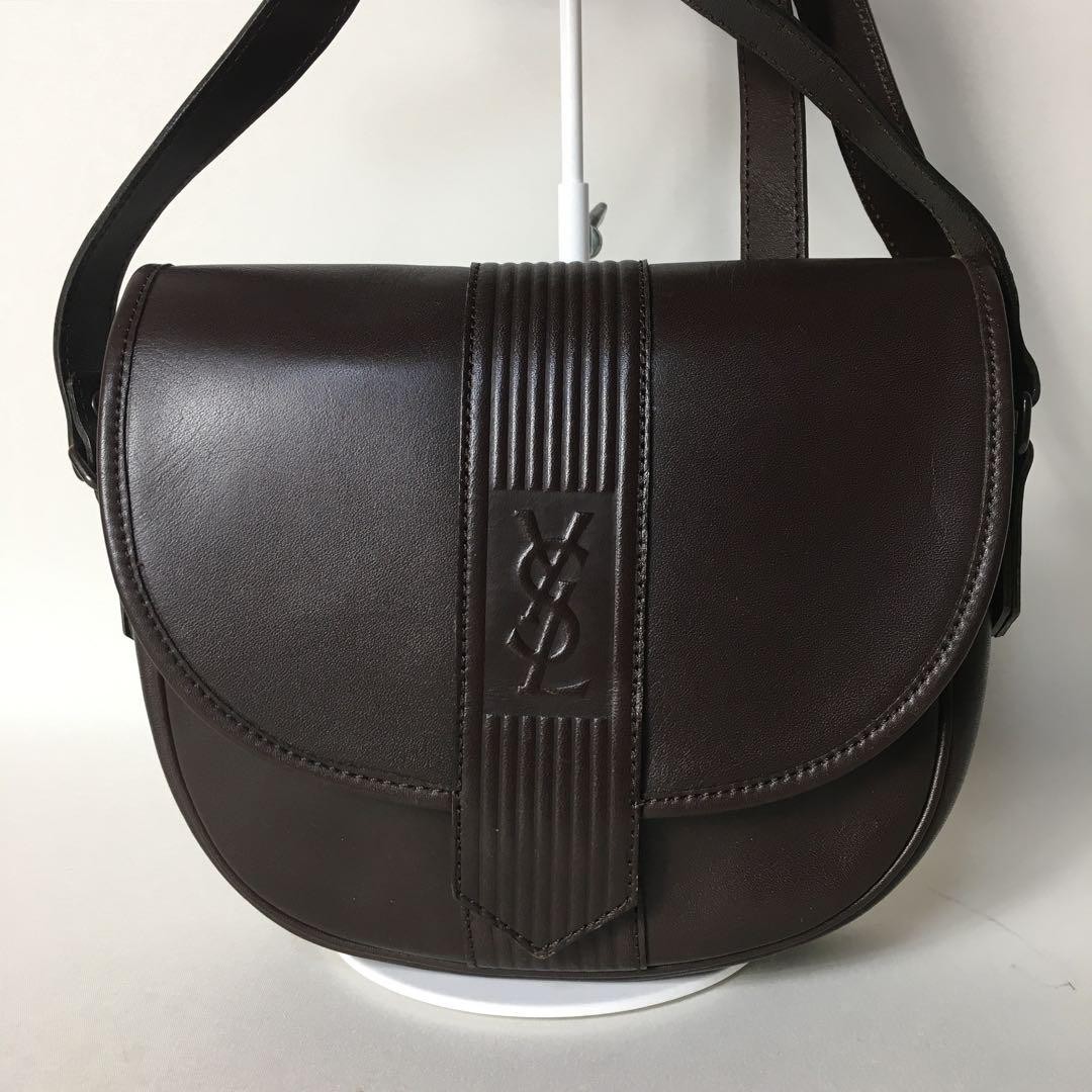 Borsa a tracolla Yves Saint Laurent YSL Cassandra pelle nera autentica F07141212