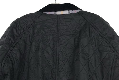 BARBOUR BEADNELL POLARQUILT JACKET COAT PLUS Size 2X FLEECE LINED QUILTED BLACK - Picture 9 of 11