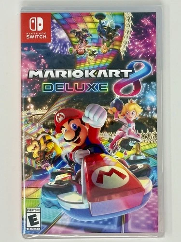 Mario Kart 8 Deluxe for Nintendo Switch New, Factory Sealed