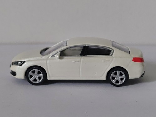Norev Miniature Car 3 Inches 1/64 2014 Peugeot 508 White Mk1 Phase 2 New - Picture 2 of 8