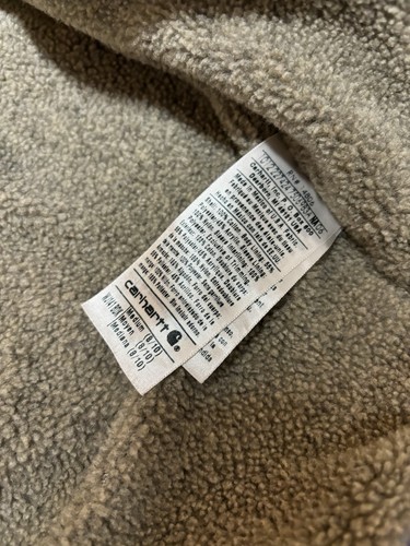 Carhartt WJ141 BDK Women’s Lavender Purple Detroit Jacket Sherpa Insulated SZ M - Picture 5 of 7