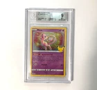 Pokemon Mew 011/025 25th Anniversary Celebrations Holo Rare Beckett BGS 9 MINT