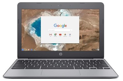 HP 11.6-Inch Chromebook HD 4GB Display Intel Dual-  11-V031NR Laptop