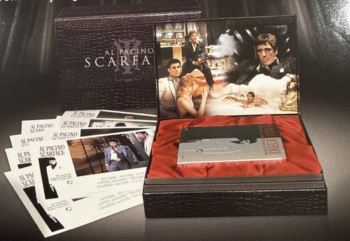 Scarface Deluxe Gift Set (2-Disc Set) New with Pictures, Money Clip, Display Box