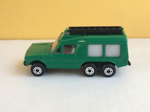 Matchbox Carmichael Commando green with ladder made in Bulgaria 1982 - Picture 8 of 10