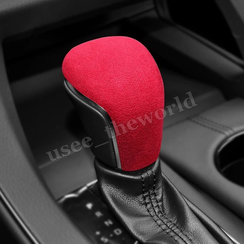 Alcantara Gear Shift Panel Cover Trim For Toyota Camry 2018-2024 2023 2022 2021 - Picture 3 of 16