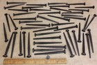 3" Rosehead 100 nails antique square wrought iron vintage Spikes Decorative — photo 1