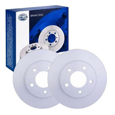 2x HELLA PAGID BREMSSCHEIBEN Ø282mm VORNE passend für CHRYSLER 300M CONCORDE NEW
