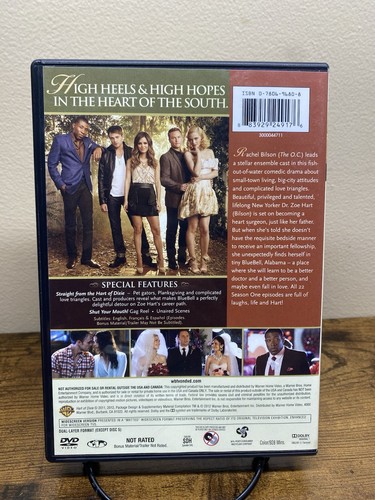 Hart of Dixie: The Complete First Season DVD Set Rachel Bilson Zoe Hart 2012 - Picture 2 of 6