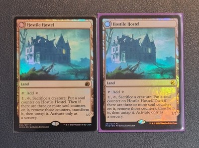 MTG 2 x Hostile Hostel - Foil - MID - Near Mint+ Zustand
