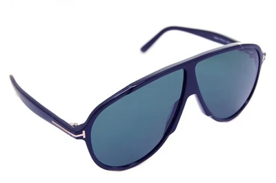 Tom Ford Vladimir TF1211 01N 65mm Hommes Soleil XL Pilote Noir Vert Or - Photo 1/4