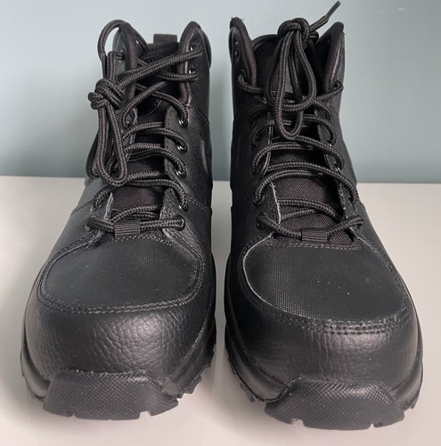 Nike Manoa Unisex Leder Sneaker BQ5373-001 Schwarz Boots Größe UK 5,5 - Bild 7 von 12