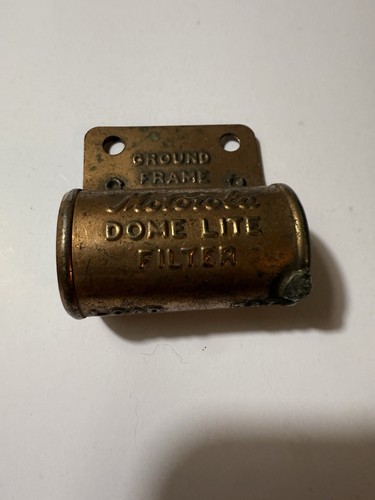 FILTRO DE LUZ DOMO FORD MOTOROLA Vintage Bronce - Imagen 2 de 6