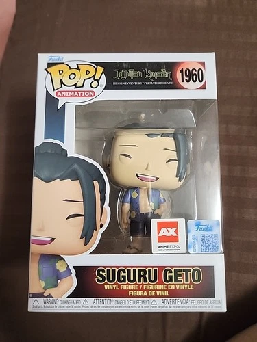 Funko Pop Suguru Geto Jujutsu Kaisen 2025 Anime Expo