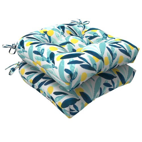Outdoor Seat Cushions Seasonal Tufted Chair Cushions, Patio Chair Pads for Di...