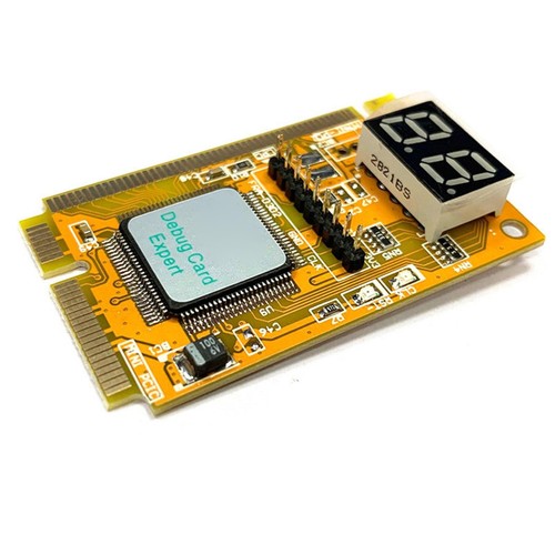 3in1 PC Laptop Analyzer Mini PCI Mini PCI-E LPC Tester Diagnostic Post Test Card - Bild 3 von 10