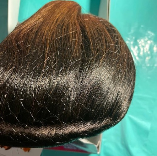 NEW BEAUTIFUL JANET WIG LONG IN DR 2/CINSWEL, BLACK ROOTED - Picture 5 of 13