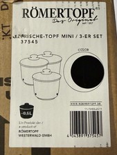 Romertopf Frische-Topf 2er Set - Knoblauch, Zwiebel