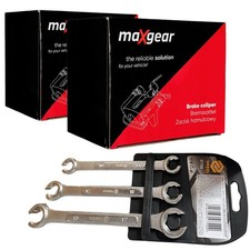 2x MAXGEAR Bremssattel Hinten + Schlüssel Satz für GRANDE PUNTO 199 CORSA D FIAT