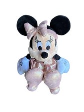 Disney Store Minnie Mouse Rose Gold 12'' Plush