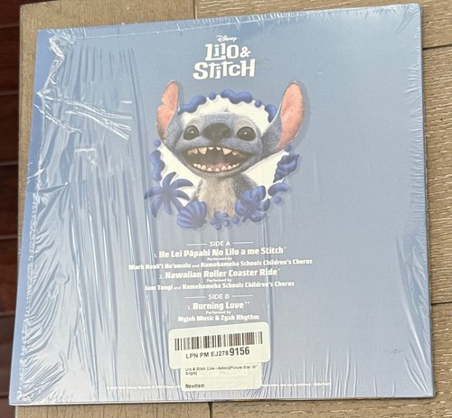 (2025) Disney Lilo & Stitch Live Action Die Cut Vinyl LP RECORD Picture Disc 10" - Imagen 3 de 7