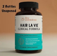Hair La Vie Live Conscious Clinical Formula Hair Growth Vitamins for Women & Men