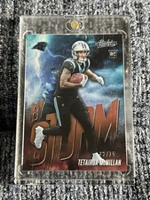 Tetairoa McMillan 2025 Panini Absolute #16 By Storm Spectrum Orange /75 OROY 🏆