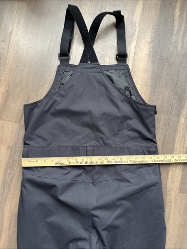 Eddie Bower Men’s Snow Bib Pants WeatherEdge Plus Lined Insulated Black Small - Picture 15 of 18
