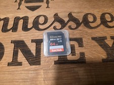 SanDisk Extreme PRO 64GB UHS-I U3 SDXC 200MB/s 4K UHD Video Memory Card SDSDXXU