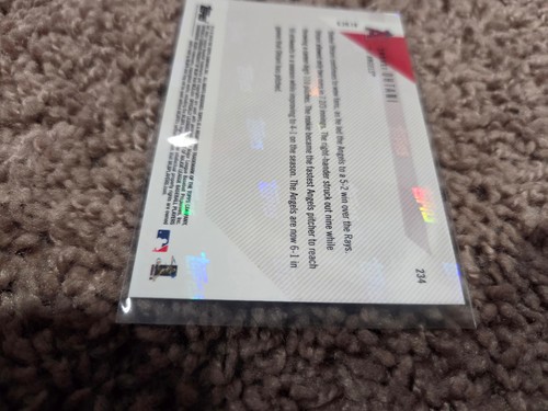 342: 2018 Topps Now Card #234 Shohei Ohtani Fastest in Angels History to 50 k's - Bild 8 von 10