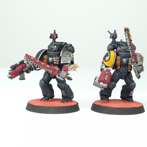 Veterans Deathwatch Painted Space Marines Warhammer 40k Games Workshop - Picture 2 of 10