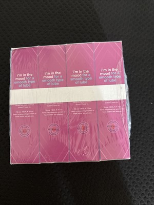 KY Jelly Classic Personal Lubricant, Water-Based, 4 oz 4 Pack, Sealed