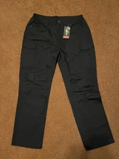 FREE SOLDIER BLACK 34 X 30 TACTICAL CARGO WORK PANTS-NEW