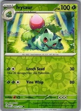 Ivysaur 002/165 Sv: Scarlet & Violet 151 Reverse Holo