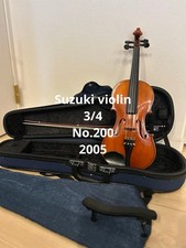 Price reduction Suzuki No. 200 violin 3/4 with case