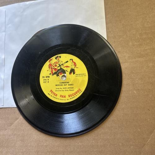 Tippy Brown Choi N Gum Jack Arthur Clementine Mexican Hat Dance Peter Pan 78 - Picture 3 of 4