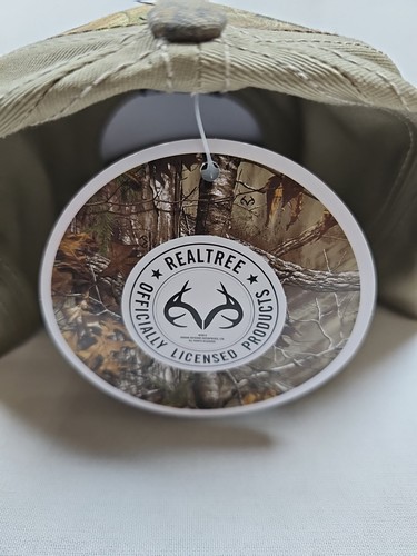 Cappello berretto Realtree Edge Dairyland semi mimetico e marrone regolabile nuovo con etichette - Foto 3 di 6
