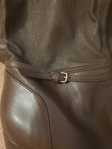 Massimo Dutti Overknee Stiefel Damen Braun Schlamm Gr. 40 Echtes Leder SCHUHE - Bild 17 von 24