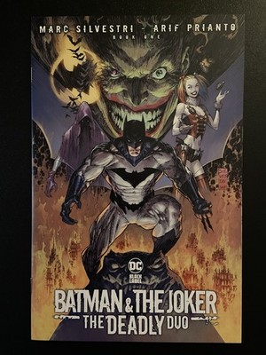 Batman & the Joker: the Deadly Duo #1 Marc Silvestri Cover DC Black Label 2023