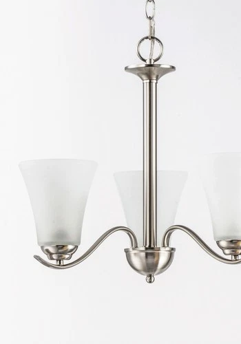 Maxim 12073FT Vital 3 Light 20"W Chandelier - Nickel - Picture 3 of 10