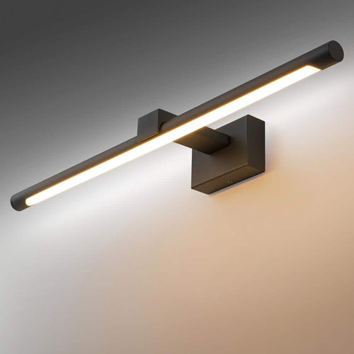 RRTYO Becky 1-Light 23.6" Modern Black Linear Wall Light Dimmable LED 3000K - Bild 5 von 13
