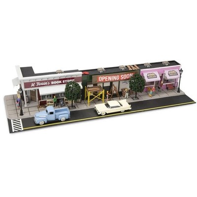 O Scale Main Street USA Block 1 Building Kit O Gauge Train Layout Structure