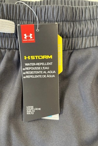Under Armour Trainingshose Herren XL Schwarz Storm Fleece Gefüttert Coldgear Neu - Bild 7 von 14