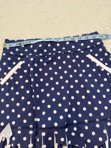 Women’s Size Small S Sofibella B Tennis Pickleball Golf Skirt Skort Polka Dot - Picture 3 of 5